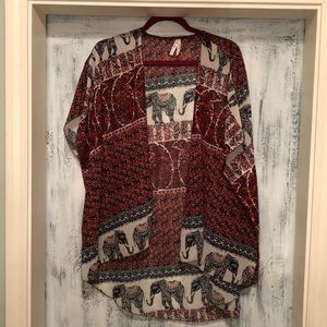 Boho inspired kimono